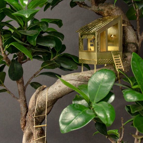 Tiny treehouse by Botanopia